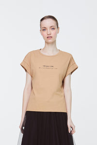 Contrast Typography Magyar Tee