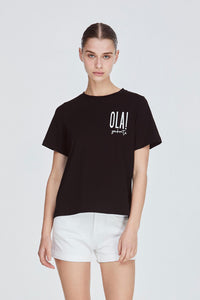 Contrasting Typography Logo Tee