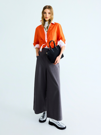 Collared V-Neck Shirt