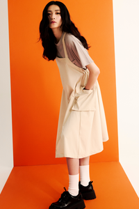 Pocketed Cropped Tee