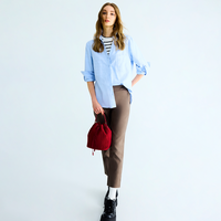 Collared V-Neck Shirt