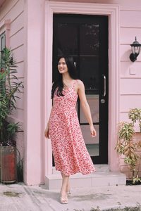 Printed Sleeveless Sundress