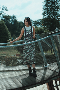 Pinafore Maxi Dress