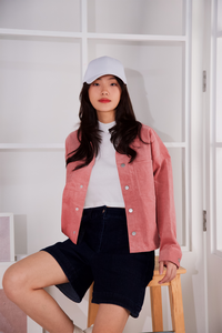 Corduroy Boxy Jacket
