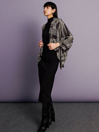 Printed Kimono Cardigan