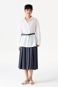 Relaxed Wide Sleeve Shirt