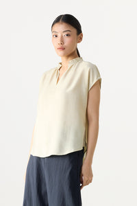 Frilled Collar Magyar Blouse