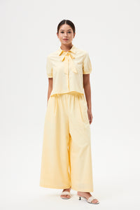 Elasticated Flare Pants
