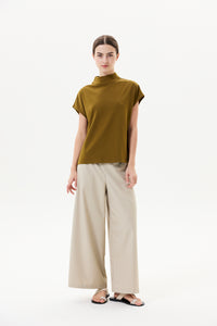 Wide Leg Straight Pants