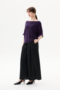Elasticated Wide Leg Pants