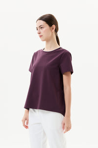 Button Shoulder Tee