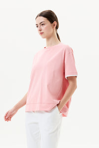 Contrast Sleeve Top