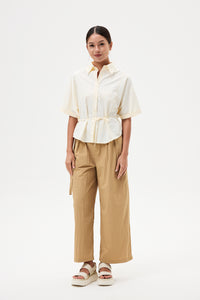 Magyar Buttondown Panel Shirt Top