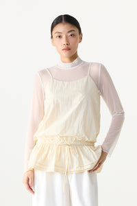 Adjustable Peplum Top