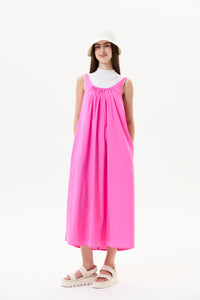 Gathered Tank Dress