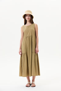 Flowy Sleeveless Maxi Dress