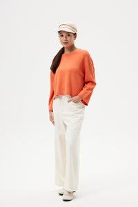 Drawstring Straight Pants