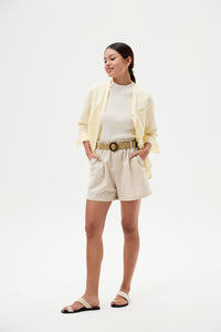 Belted Elasticated Shorts
