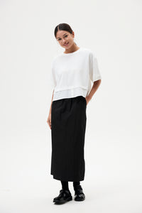 Elasticated Straight Cut Skirt