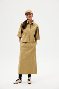 Elasticated Straight Cut Skirt