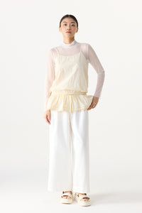 High-Neck Long Tee