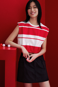 Stripes Magyar Top