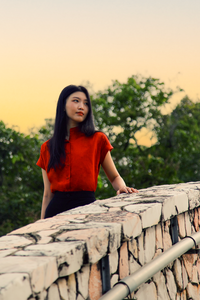 Button-Down Magyar Blouse