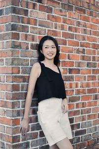 Adjustable Buckle Sleeveless Top
