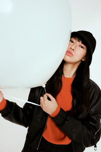 Leather Bomber Jacket