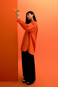 Oversized Collared Shirt