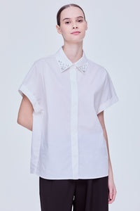 Embellished Magyar Blouse