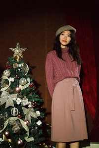Cable Stitch Knit Top