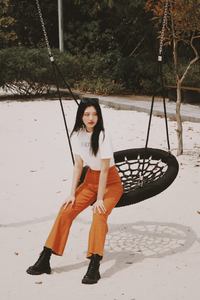 Straight High-Waisted Jeans