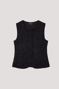 Lurex Tweed Waistcoat