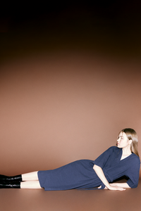 Collared Surplice Dress