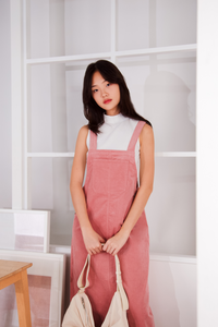 Corduroy Dungaree Dress