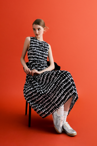 Printed Tiered Maxi Dress