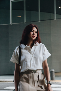 Magyar Collared Top Blouse