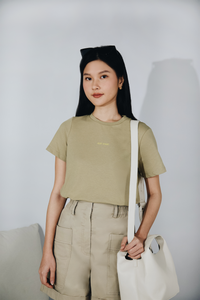 Printed Typography Tee