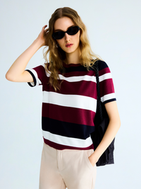 Tri-Colored Sweater