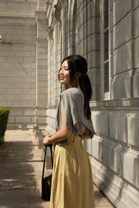Pleated Flare Skirt