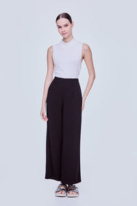 Drapey Wide Leg Trousers