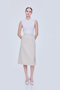 Elasticated A-Line Skirt