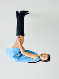 Elasticated Double Waistband Shorts