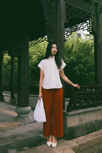 Elasticated Wide Leg Pants