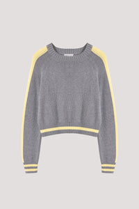 Contrast Knitted Sweater