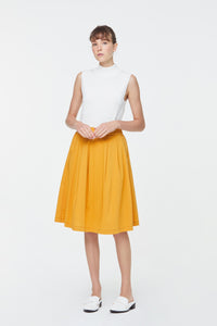 Pleats Flare Skirt