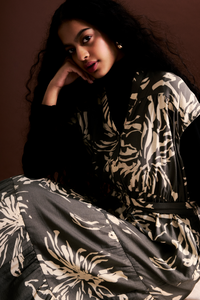 Printed Tiered Midaxi Dress
