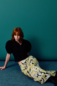 Elasticised Floral Skirt