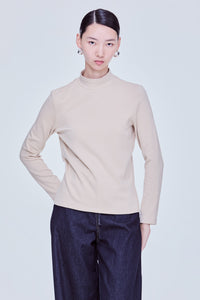 Classic High Neck Tee Top